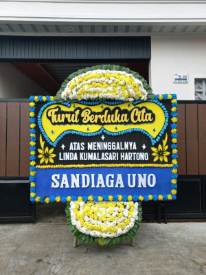Papan Bunga Duka di Bumiayu