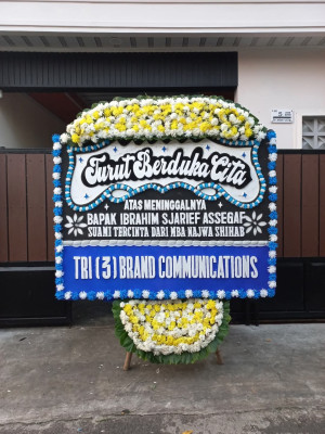 Papan Bunga Duka di Bumiayu